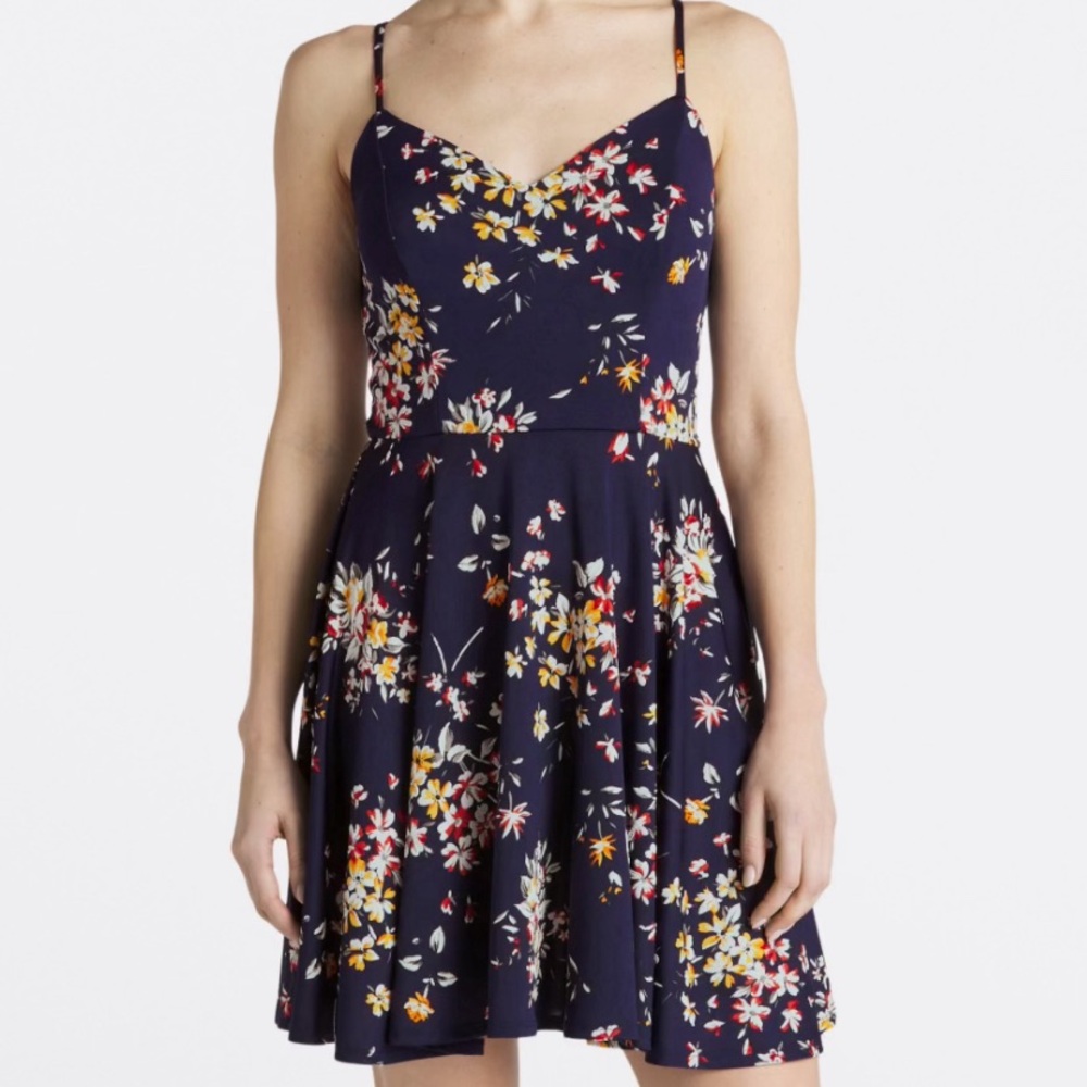 The General Good Reign Back Detail Brushed Knit Dress